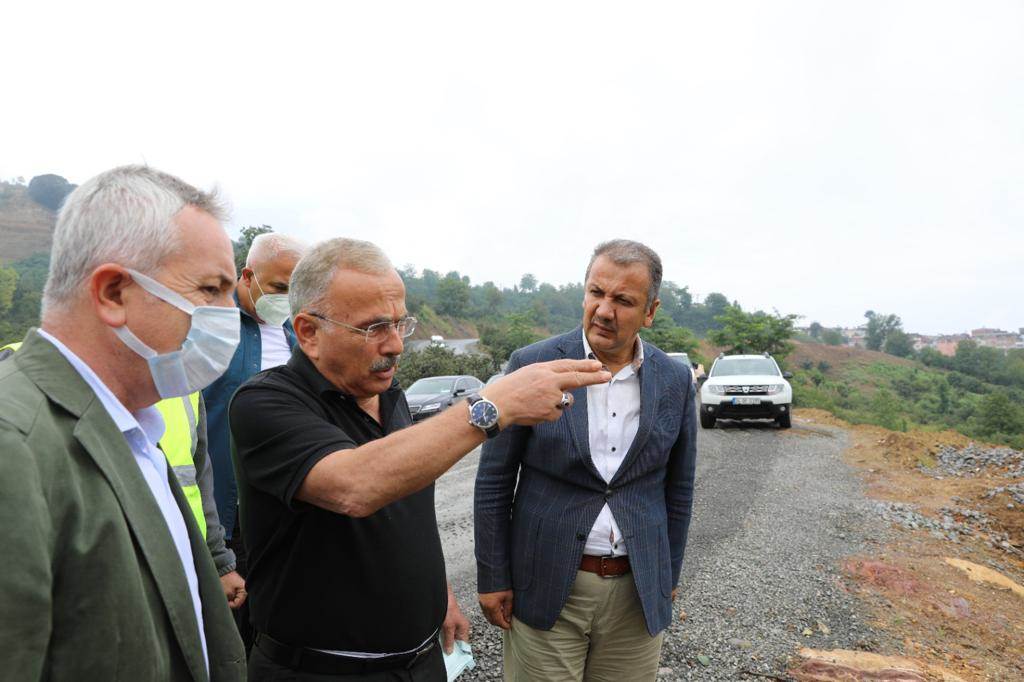 KORGAN’DA 80 YILLIK HEYELANI BÜYÜKŞEHİR DURDURDU